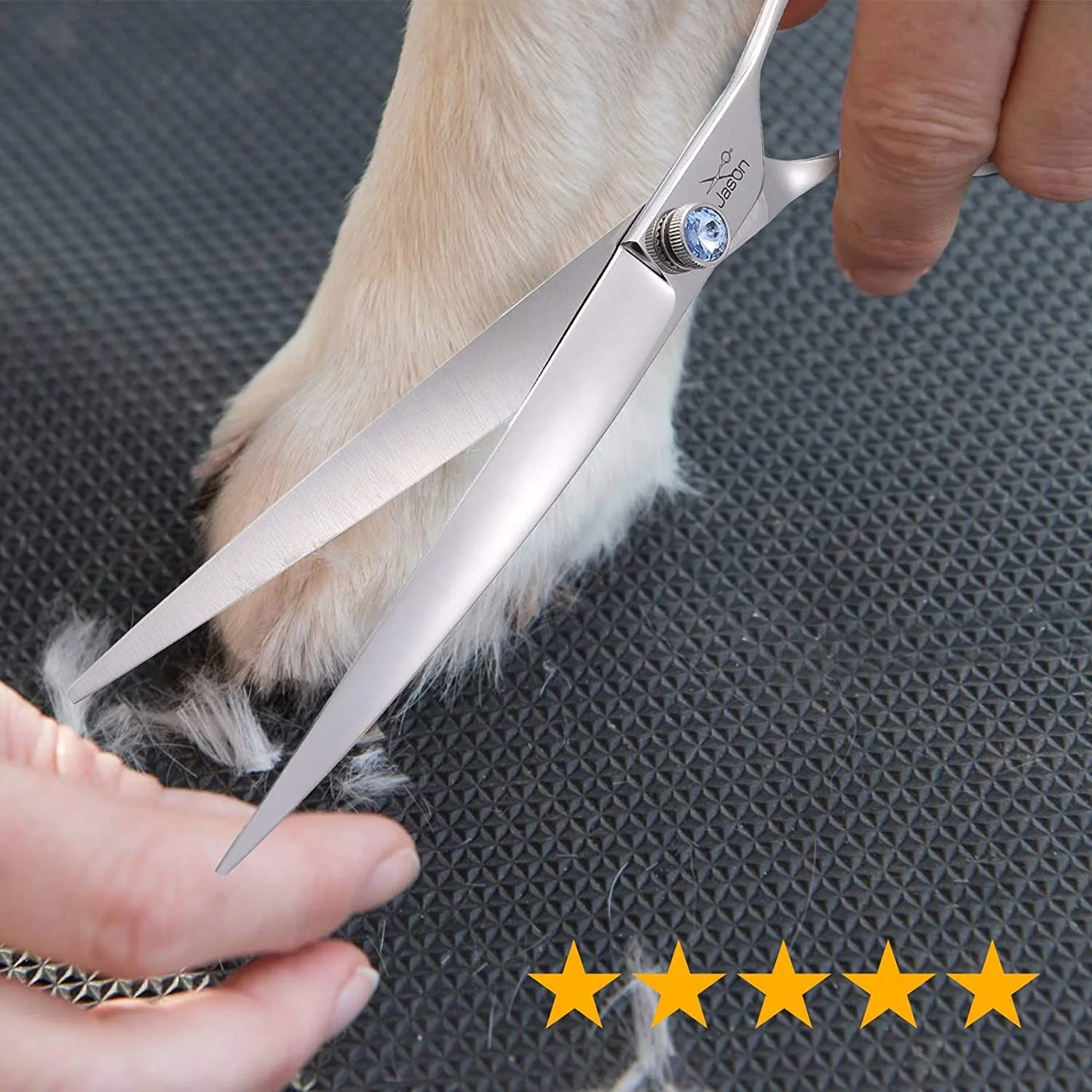 New Dog Grooming Scissors Pets Grooming Scissor Thinning Straight Curved Down Shear great Durable Pet Groomed curve Shears