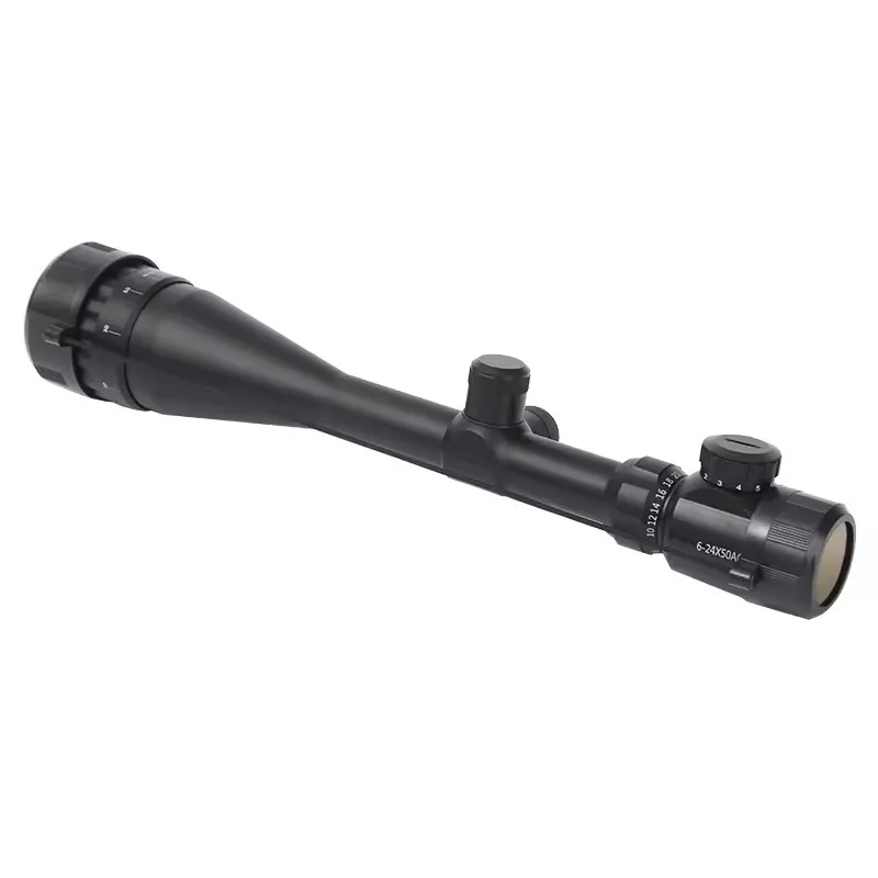 Foreseen Tactical 6-24X50AOEG Sight Scope Magnification 50mm Objective Diameter  With Dual Illumination