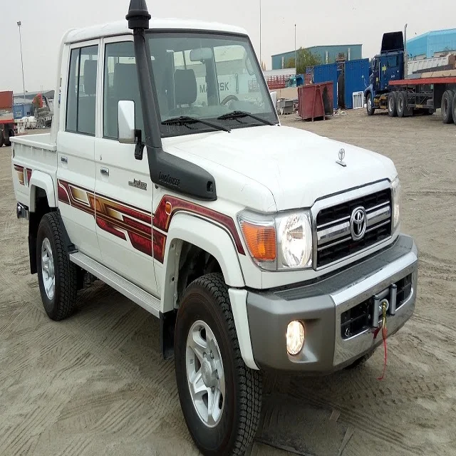 2018 Toyo-ta Land Cruiser Double Cabin Pickup RHD V8 Used Cheap Cars from Japan Dubai Germany for Sale Hot Sale Diesel Petrol