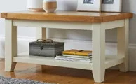 COFFEE TABLE  WITH SHELVE