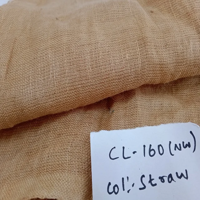 Sheer cotton-linen Fabric