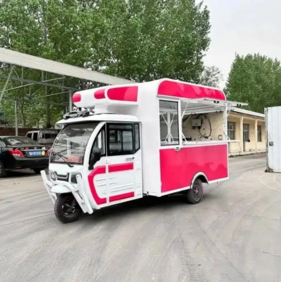 Wholesale Mobile food truck 15ft dining car food trailer for europe vendors hotdog food cart usa