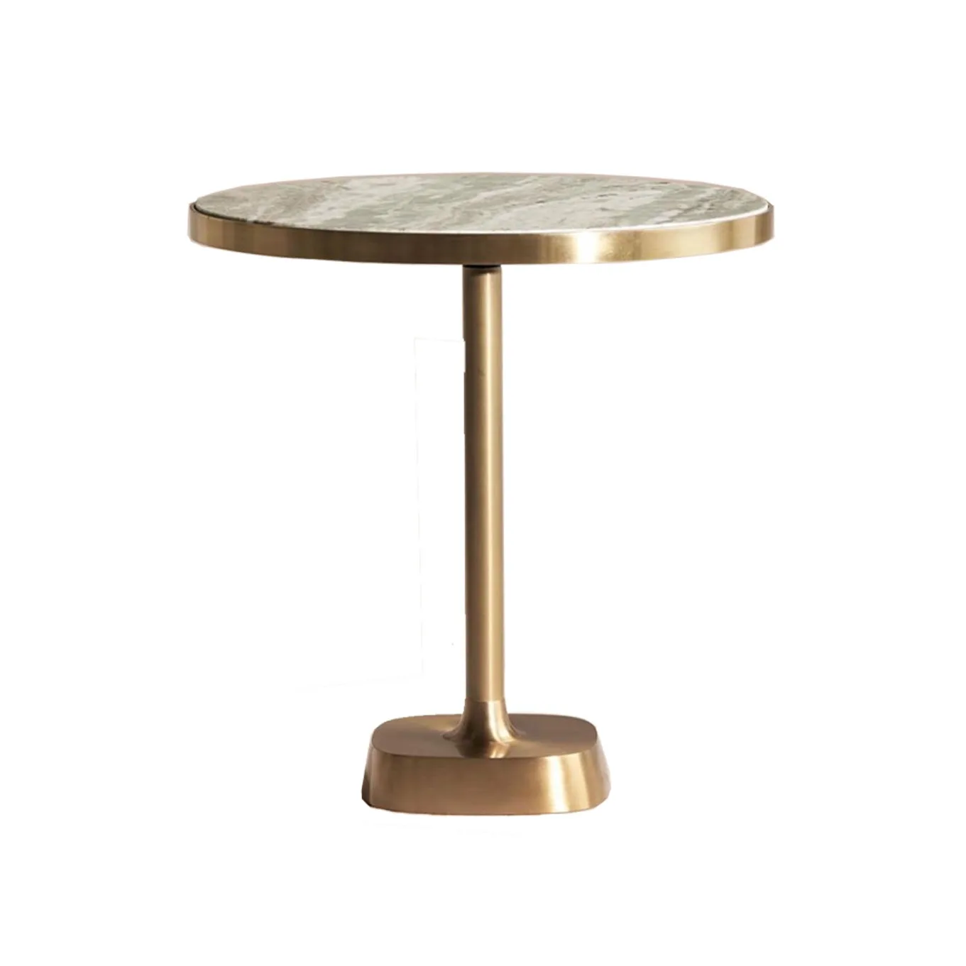 Modern Design Top Gray Marble Dining Table Metal Leg Restaurant Small Kitchen Hotel Farmhouse Apartment Furniture Home Use