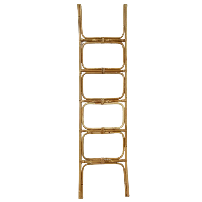 Оптовая продажа из Вьетнама Бамбуковая лестница 100% натуральная вешалка для банных полотенец полка одеял лестницы ванной комнаты вешалки и стойки белья