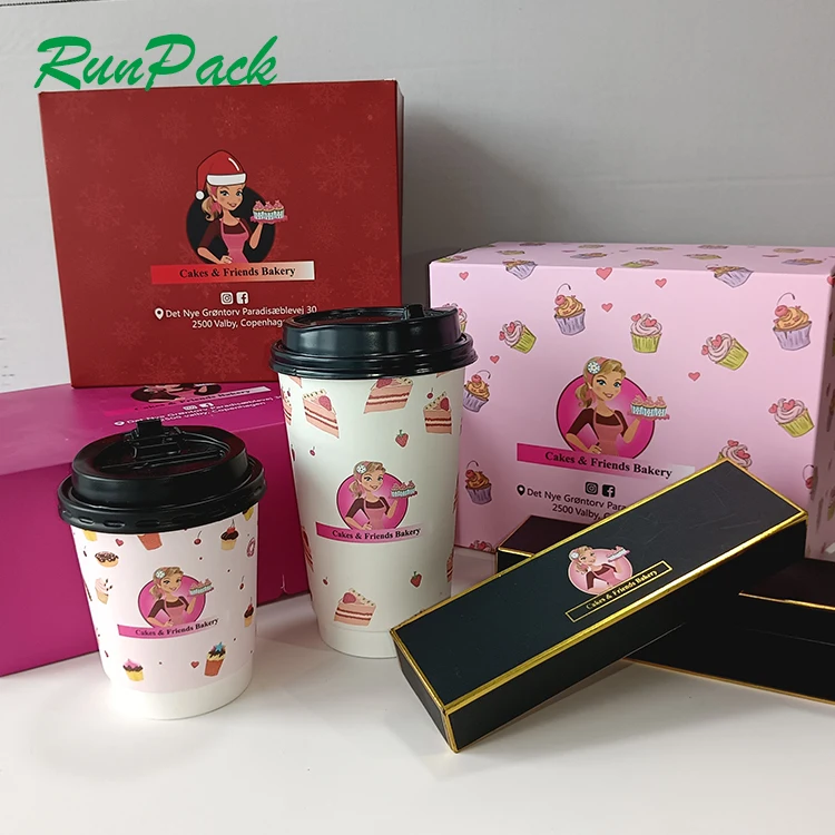 Eco-friendly disposable cups for parties wholesale cheap accept customization different sizes coffee cups cups for drink
