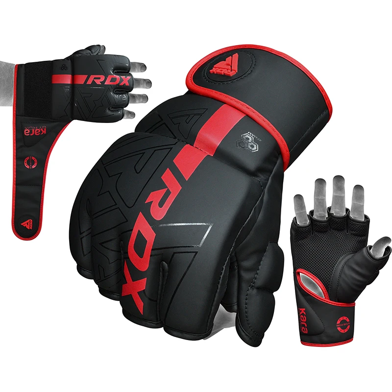 RDX F6 KARA оптовая продажа перчаток Grappling Лидер продаж на Amazon Индивидуальные Профессиональные Перчатки MMA для спарринга и тренировок