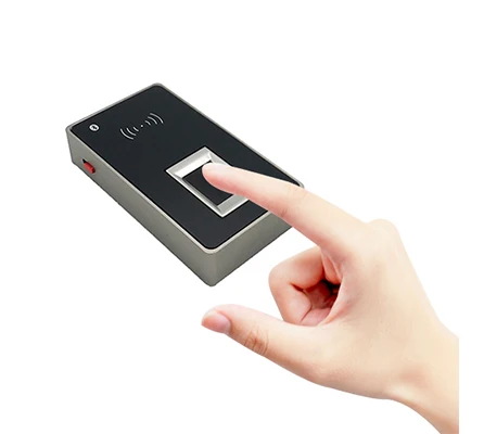 Wireless Embedded Battery NFC Fingerprint Android IOS Biometric Fingerprint Reader