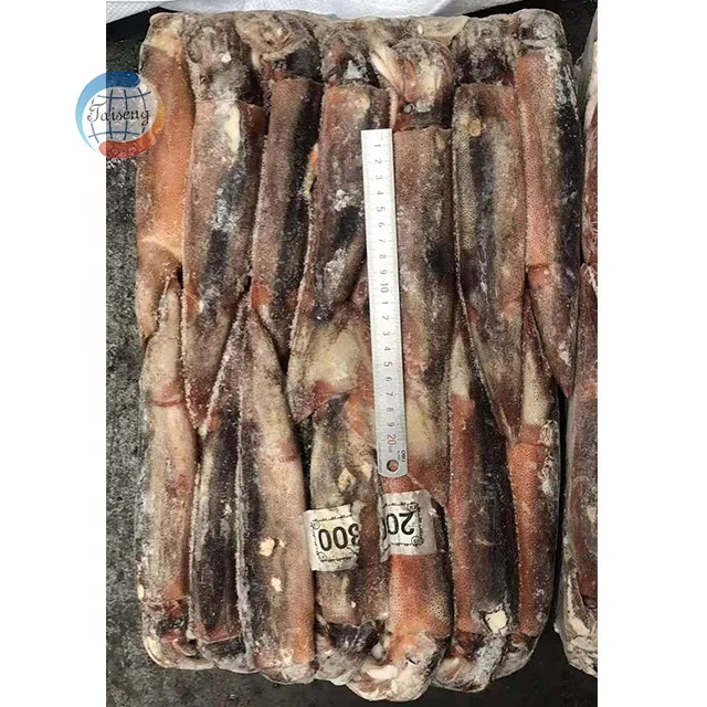 Высококачественные замороженные целые круглые дикие Catch150-200g Illex Argentina кальмары для тунца приманки сырье