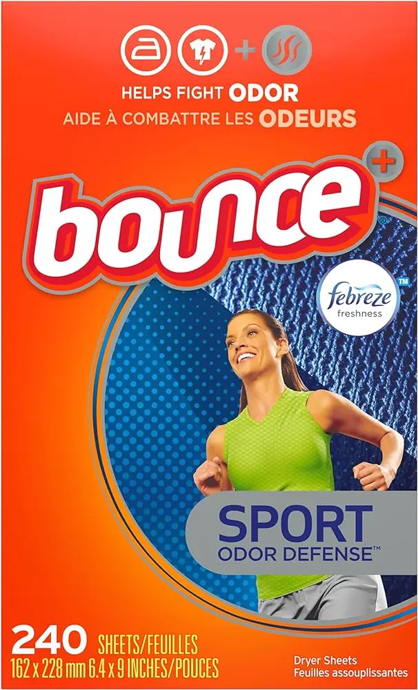 Bounce Free & Gentle Dryer Sheets, 180 Ct, Unscented