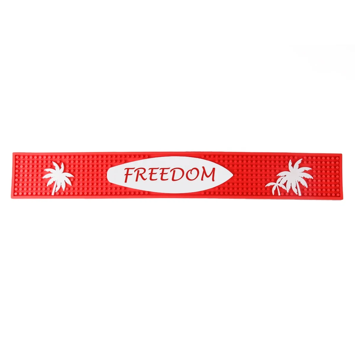 Factory Price Bar Accessories Soft PVC Rubber Custom Sublimation Table Bar Mat