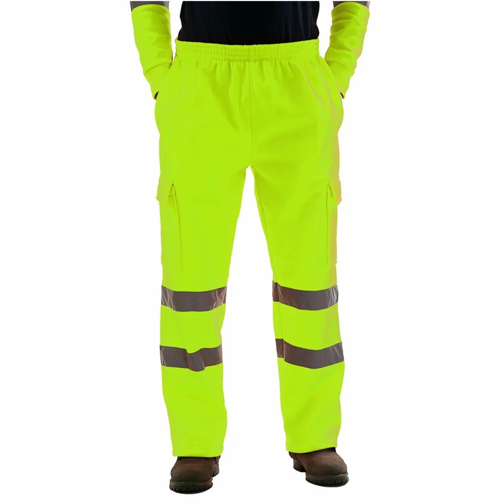 Worker Pants High Visibility Waterproof Trousers Reflective Pants Trousers Reflective Safety Work Custom Made Men Safety Pants