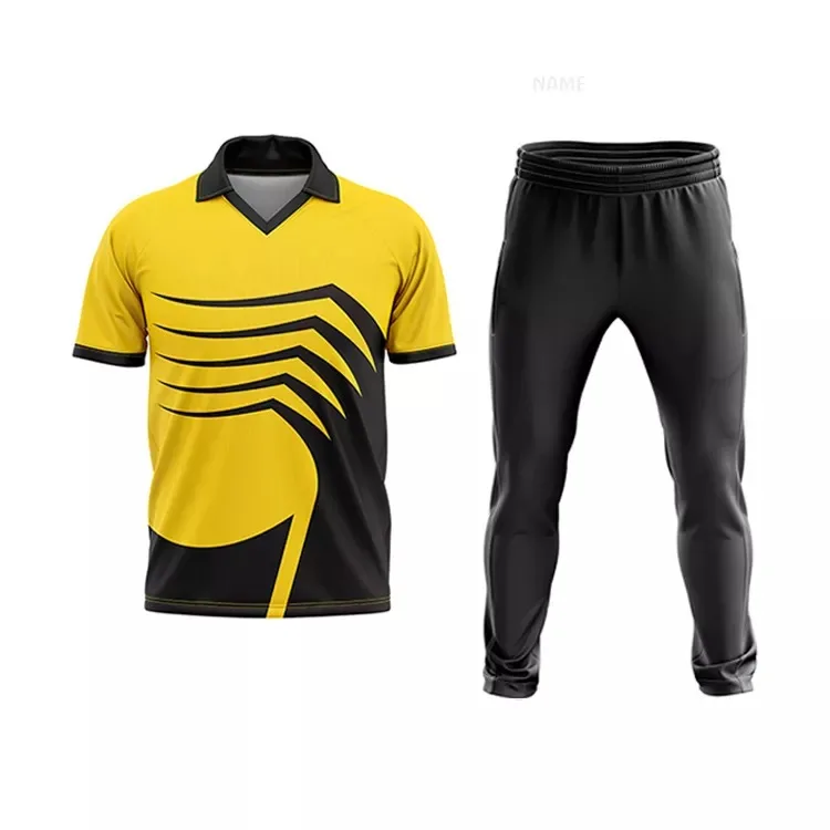 New Arrival Cricket Team Shirt Sublimation Cricket Jersey Customized Uniforms