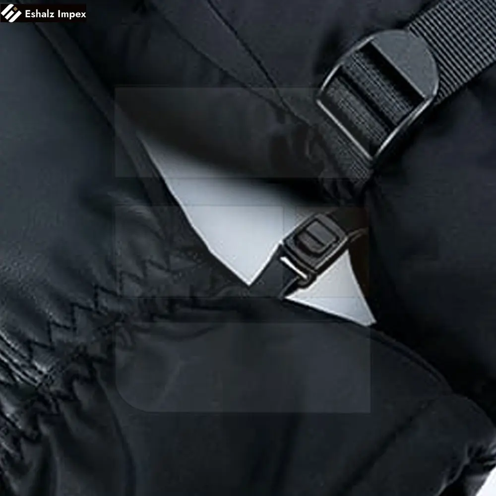 2024 New Design Winter Warm Sport Gloves Waterproof Goat Leather Palm Windproof Snowboard Mittens Gloves Gloves