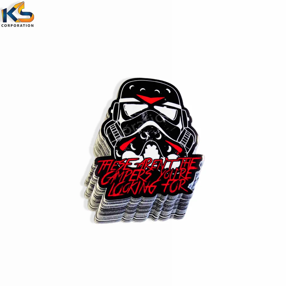 Custom Vinyl Cartoon Die Cut Sticker Wholesale Custom Logo Die Cut Stickers Printing Logo High Quality Stickers