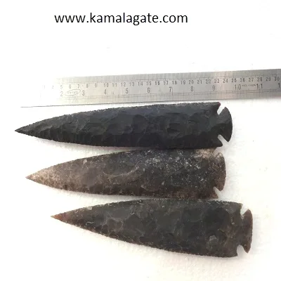 Ручной работы индийский агат наконечник стрелы 1 5 дюймов с драгоценным камнем копья ручной в стиле талисмана для