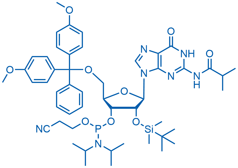 I-bu-rG Phosphoramidite, 95%
