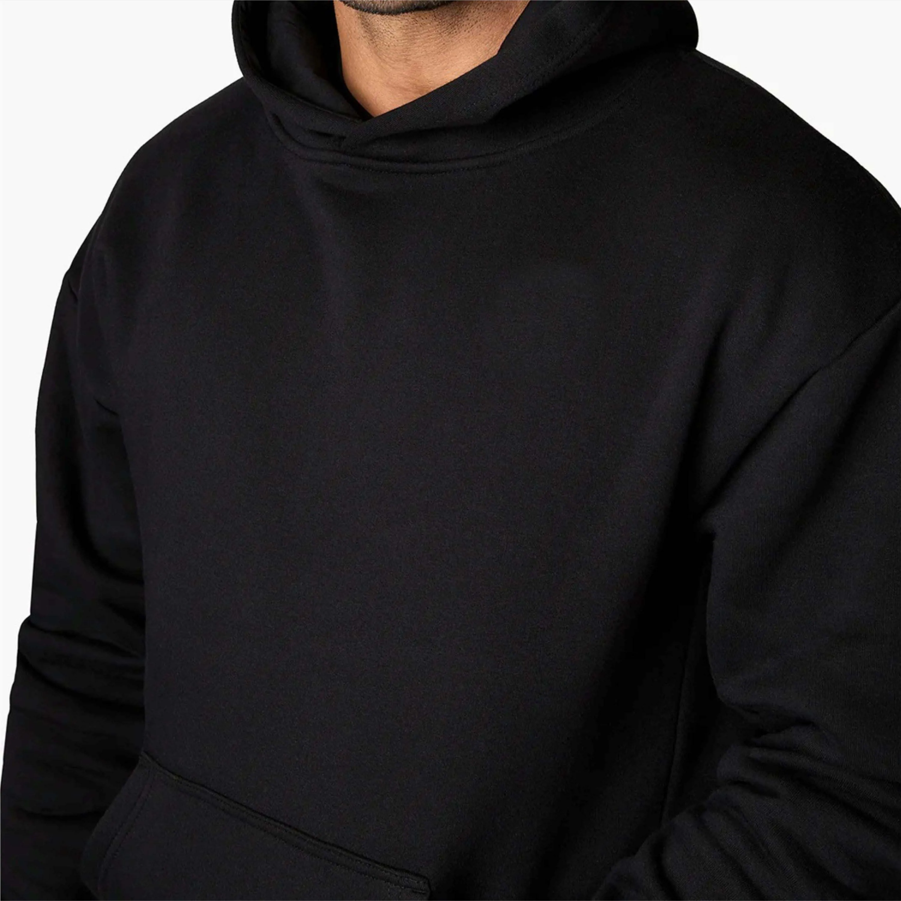New 2-Piece Set Men Hoodies Suit Fleece Warm Tracksuit Sweatshirt Suit Hoodie Sweatpants Jogging Hip Hop Hooded Tracksuit