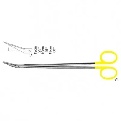 Stainless Steel Dental Surgical Tungsten Carbide TC Sharp Band Crown Cutting Scissors Straight Curved CE Approved