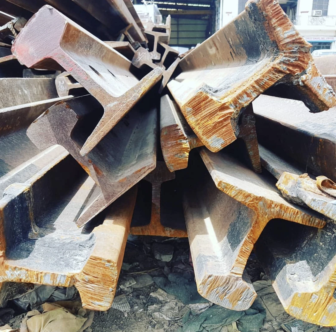 Wholesale used rail scrap r50 r65 bulk hms scrap heavy melting hms1 hms1&2 shredded hms bundle steel scrap for sale