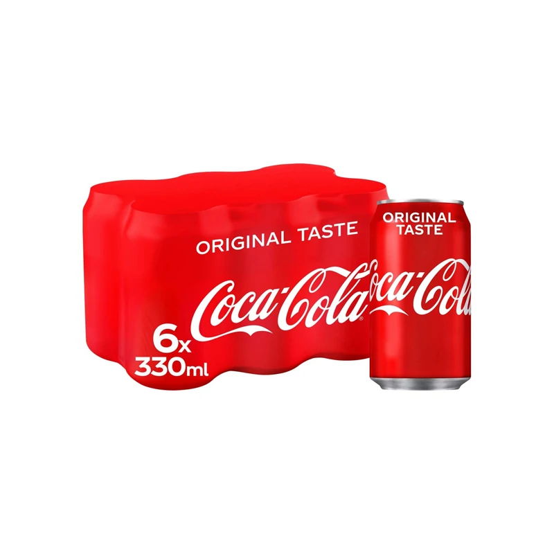 Coca-Cola Original Taste Coca Cola Regular 24 X 330ml Pack for Sale