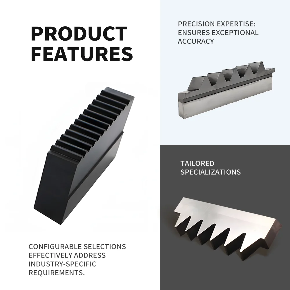 Rack Type Shaper Cutters Manufacturers hss module gear milling cutter With TiN TiAlN Coatings for Processing gear