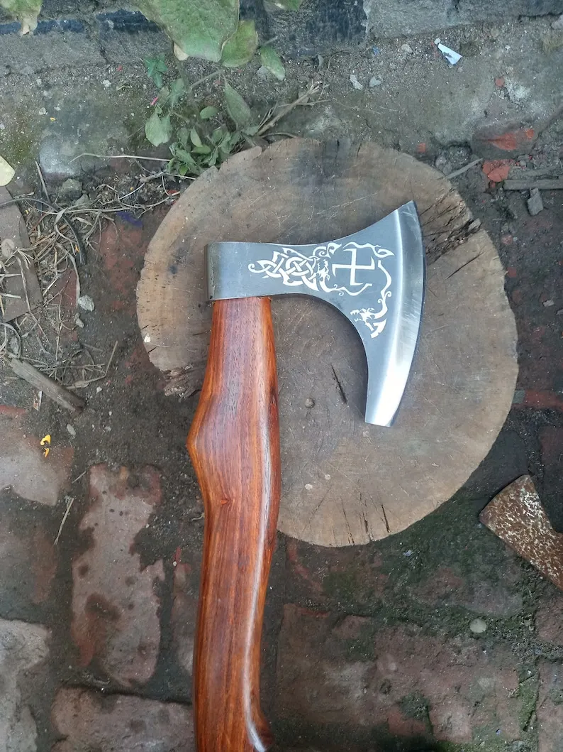 Wholesale Quality Handmade High Carbon Steel Axe Head Viking Axe Hatchet Axes Hatchets Carbon Steel