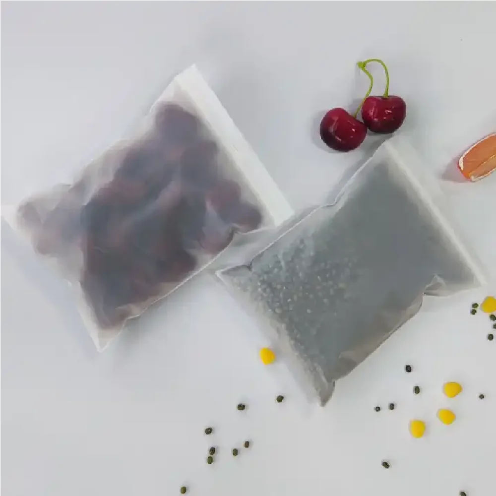 Индивидуальная дизайнерская прозрачная сумка на молнии LDPE прямая Заводская упаковка для пищевых продуктов с самоуплотняющей термоизоляцией