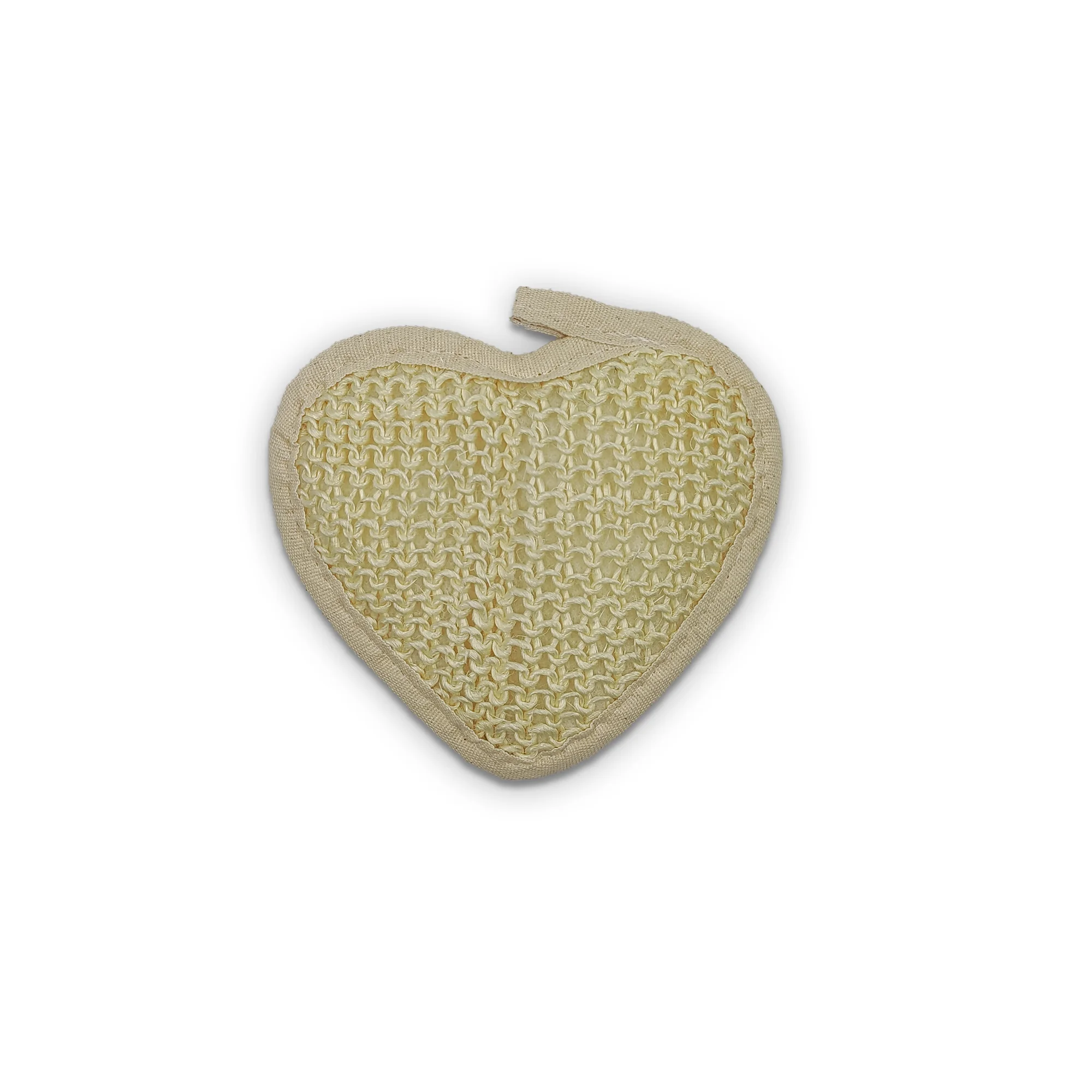 Exfoliating Sponge - Bath, Sauna Spa Hammam Scrubbers Sisal Exfoliator Scrubber Death Skin Remover Heart Shape Loofah