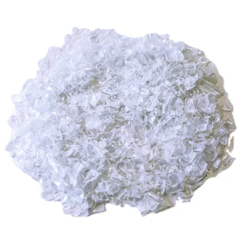 Hot washed 100% clear PET bottle scrap/PET flakes white