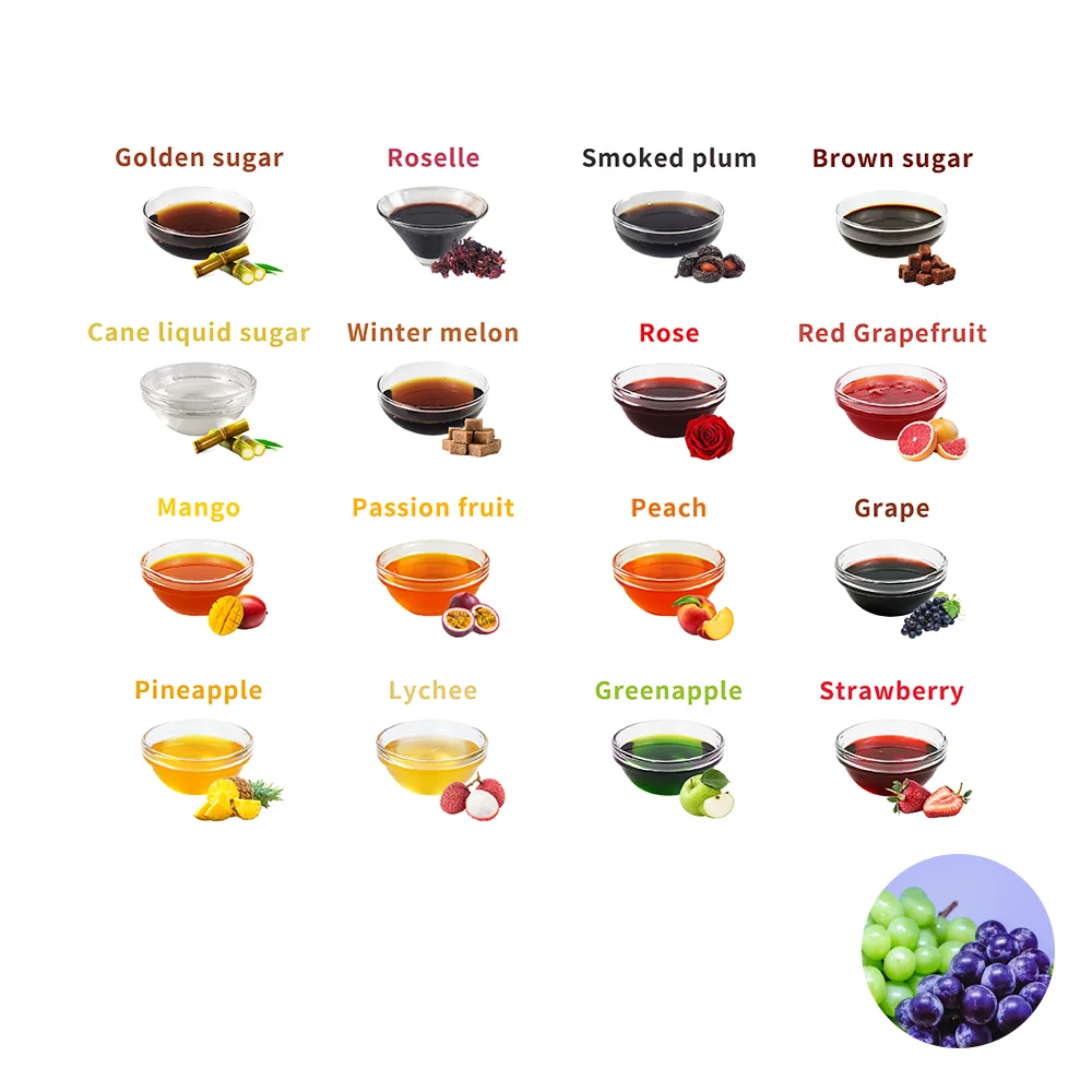 Высококачественный продукт виноградный сироп с терпким и аппетитным вкусом подходит для мороженого сорт zkittlez