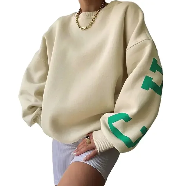 High Quality Round Neck women Sweat Shirts Hot Selling custom design Sweatshirts