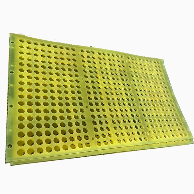 Polyurethane hot vibrating screen  linear vibrating screen  coal vibration screen
