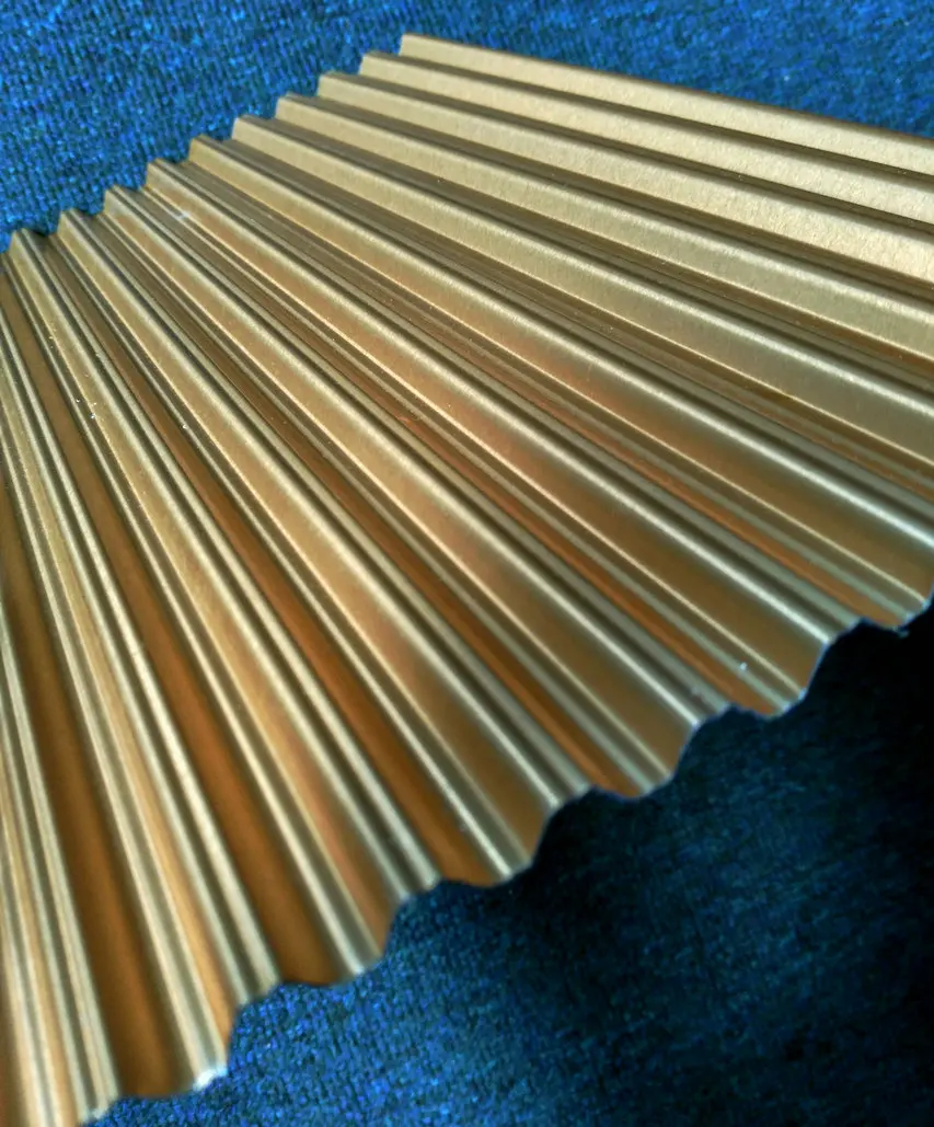2024 Fashion Modern Design Aluminum Corrugated Panel Ceiling