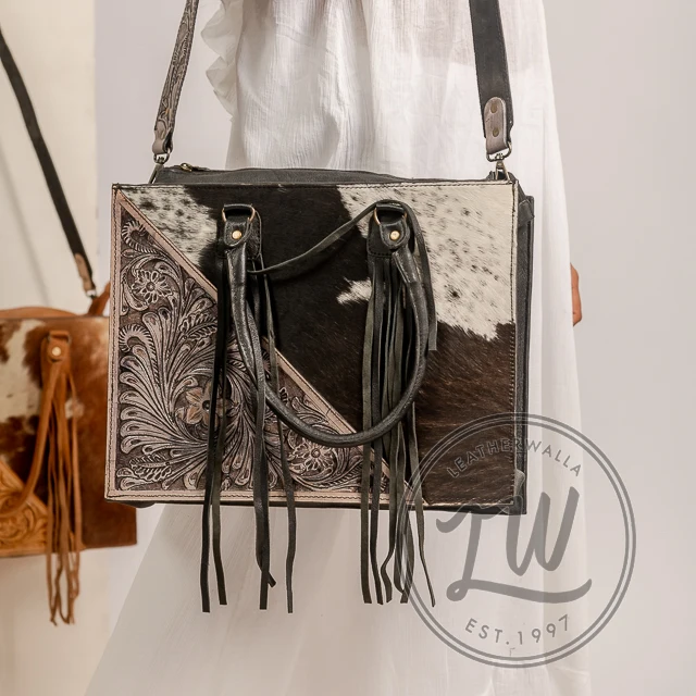 LW Handmade Genuine Leather Tote Bag for Women Portable High Quality Handcrafted Summer 2024 Collection