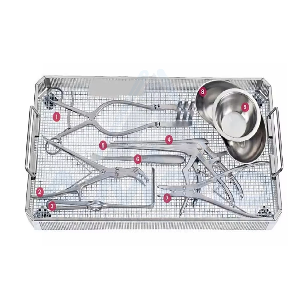 Neurosurgery Spinel Instruments Set Orthopedic Instruments By AMRID SURGICAL