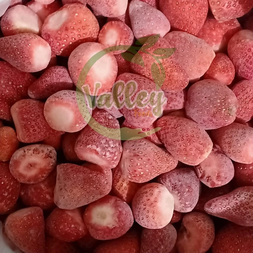 Frozen strawberry 2022 from Egypt wholesale high quality good color and excellent taste special discount for juice factories