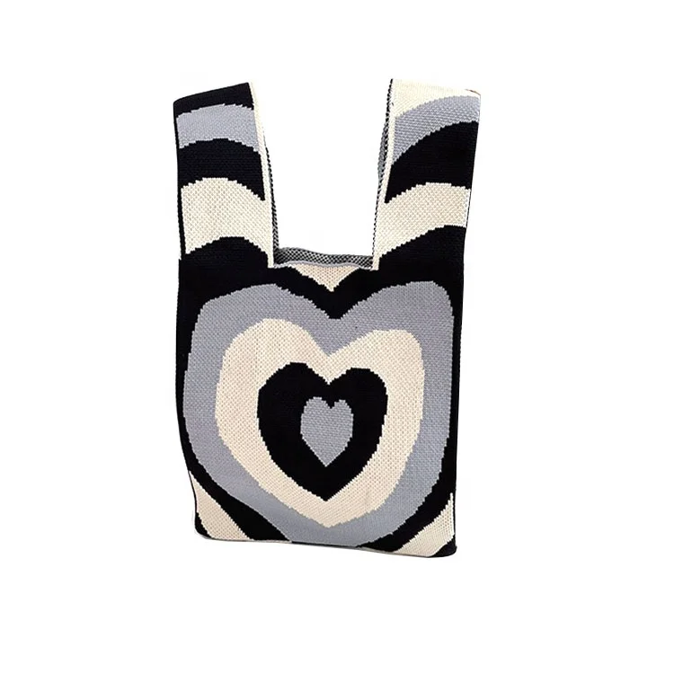 Grocery Reusable Custom Luxury Tote Folding Carry Biodegradable Crochet Designer Personalized Shopping Bag