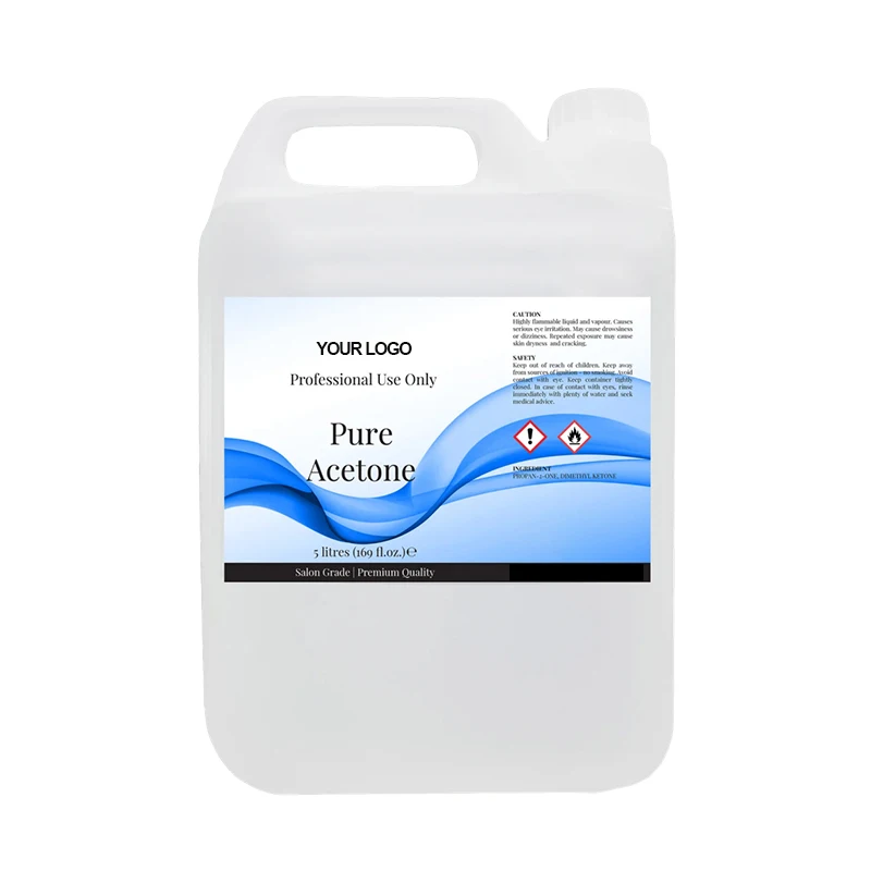 Pure Acetone Quick Remover Gel Nail Polish No Hurts Soak Off UV Gel Pure Acetone Nail Polish Fast Remover Liquid