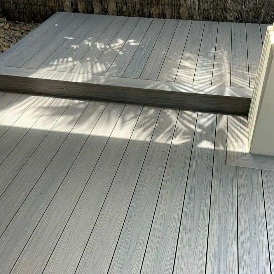 Exterior Semicircle Co-extrusion Wood Plastic Composite Flooring Board