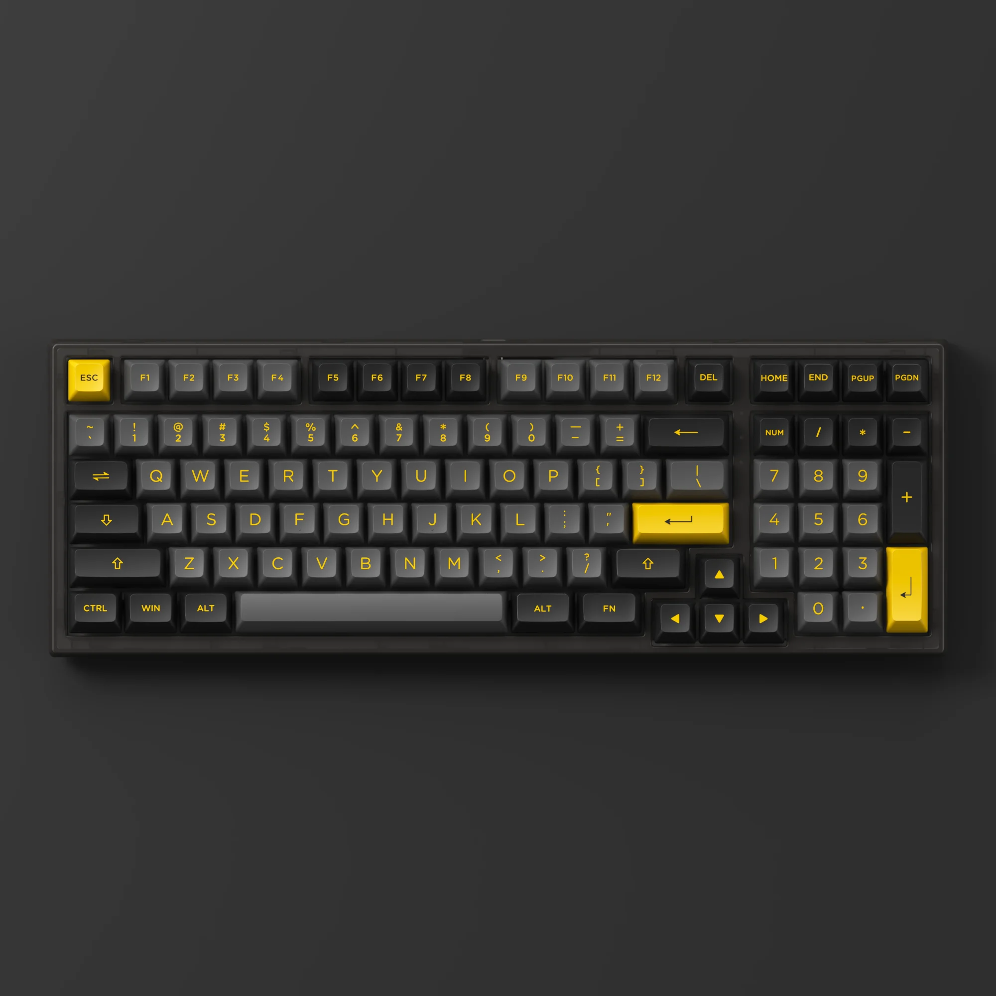 AKKO PC98B PLUS V2 TOP Mount mechanical gaming keyboards multi-modes SMD LED RGB backlit 98% layout TKL Keyboard