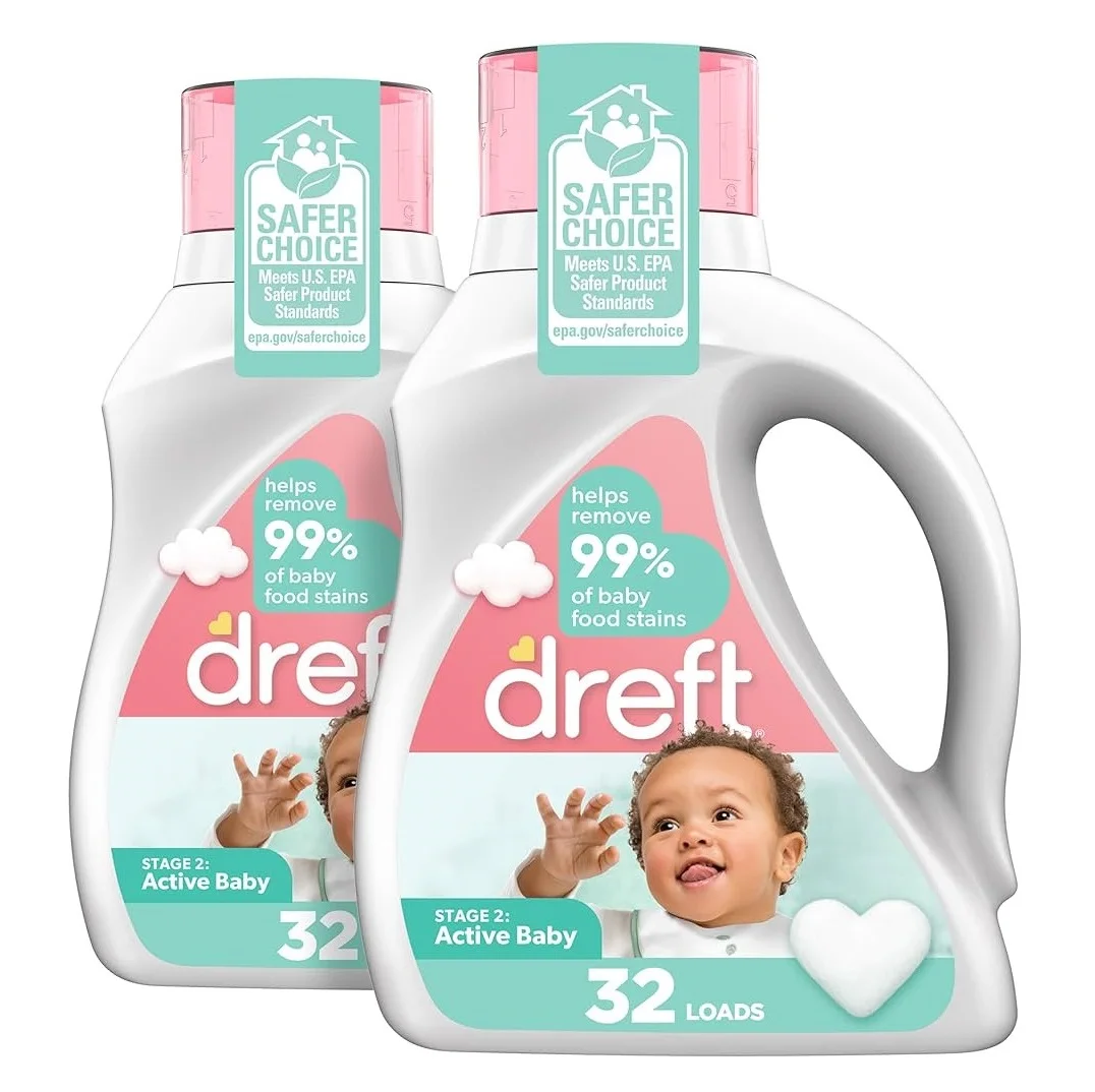 Горячая цена продажи Dreft 2x ультра детское стиральное средство для стирки высокоэффективных машин жидкое в количестве оптом