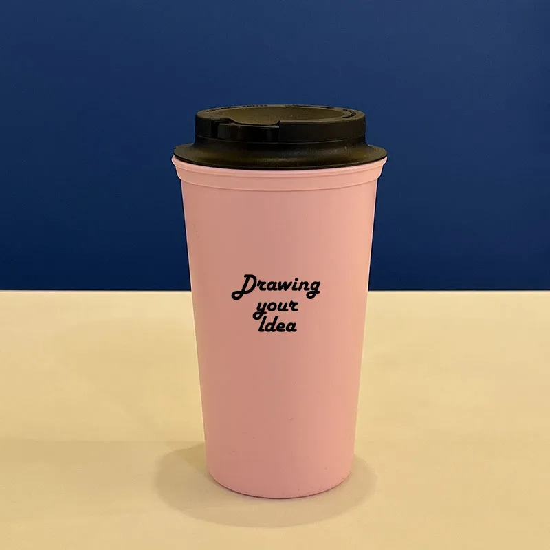 Made in Korea Double wall mug tumbler reusable tumbler BPA FREE 16oz High Quality and Durable cup