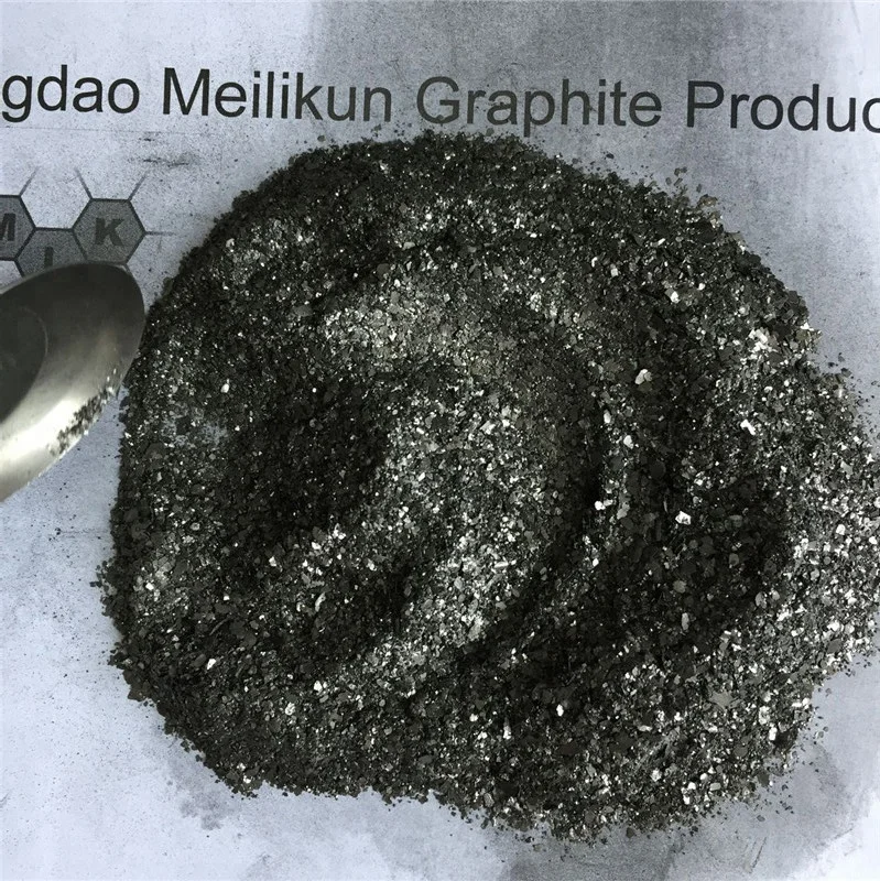 +100 Mesh 96% Carbon Shandong Meilikun Top Manufacturer Flake Graphite Powder Good Price Natural Black Quantity Color Material