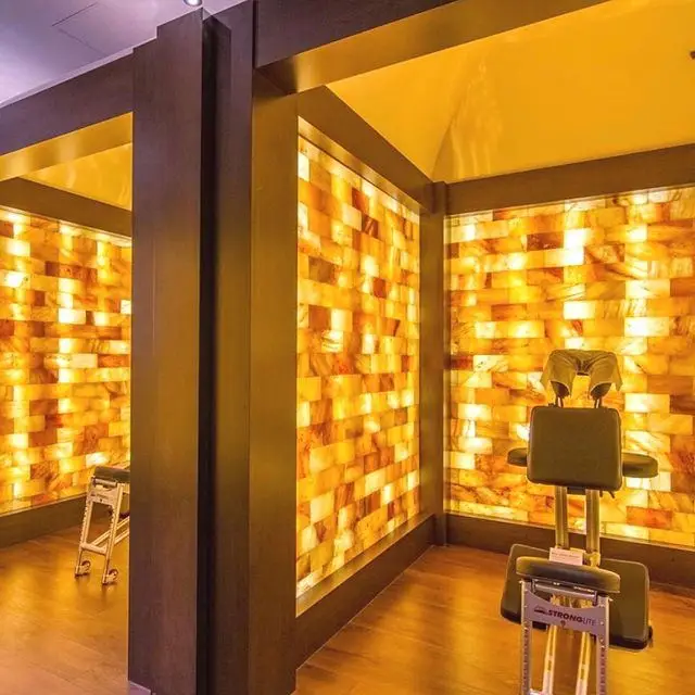 Spa Room Salt Therapy  Himalayan Salt Sauna Room Himalayan Salt Wall Panel
