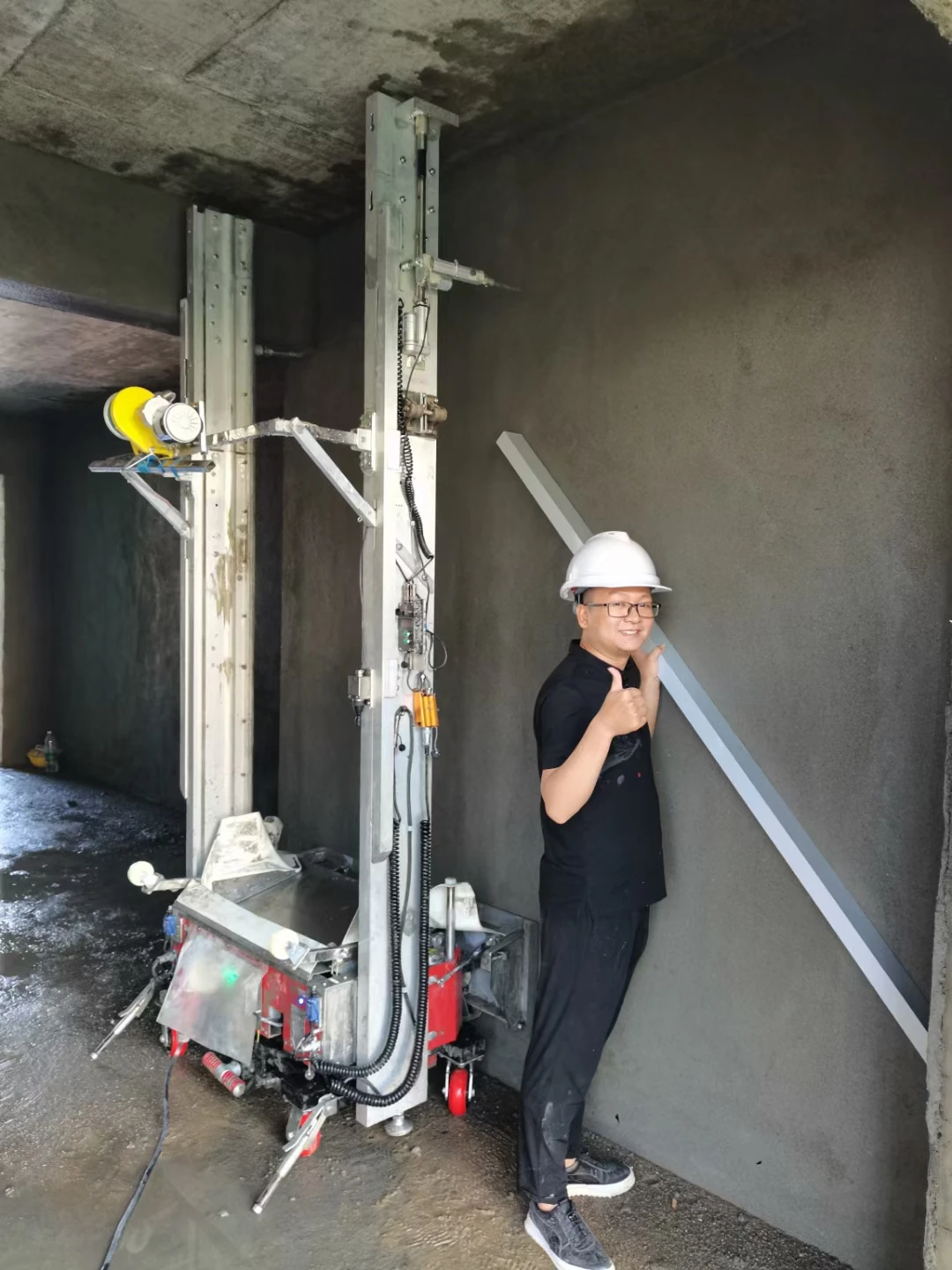 TUPO plastering machine for wall cement plastering wall machine  for sale