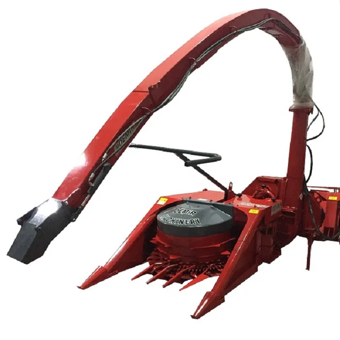 Used 3 Row Independent Corn Silage Forage Harvester Maize Chopper fitted with Tractors