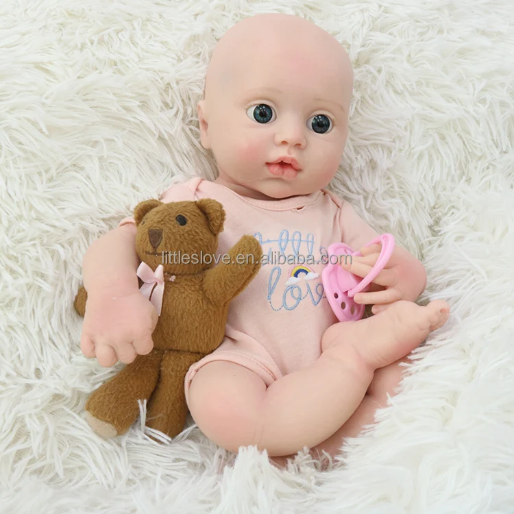 Silicone Full Body Reborn Baby Dolls Twins Boy and Girl 13 inch Reborn Doll Real Baby Doll Soft Touch