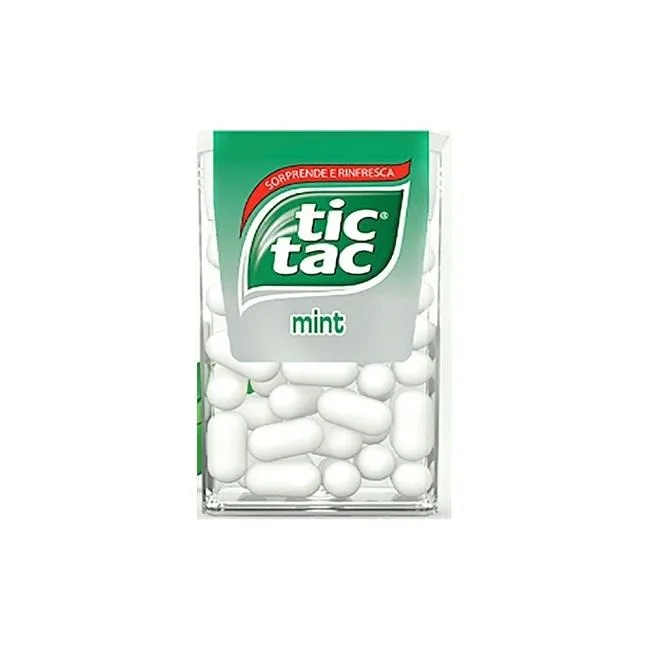 Cool Mint Tic Tac Ferrero Sugar-Free Chewing Gum Tablets Fruit Flavored Bulk Box and Bottle Packaging OEM Service Available