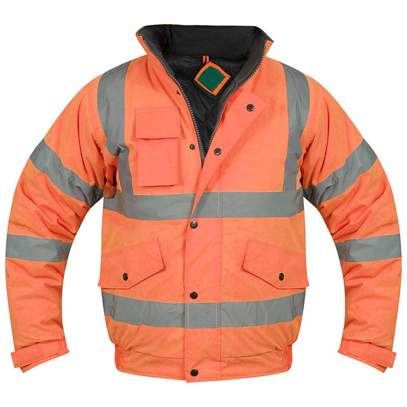Safety Jacket Customized Logo And Color Protection Good Quality High Quality Best Design Working Safety Jackets