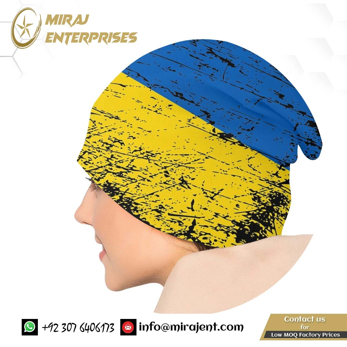 Unisex Cool Winter Warm Knitted Hat Adult Ukraine Bonnet Hats Ukraine Flag Ukrainian Beanies Caps For Men Women